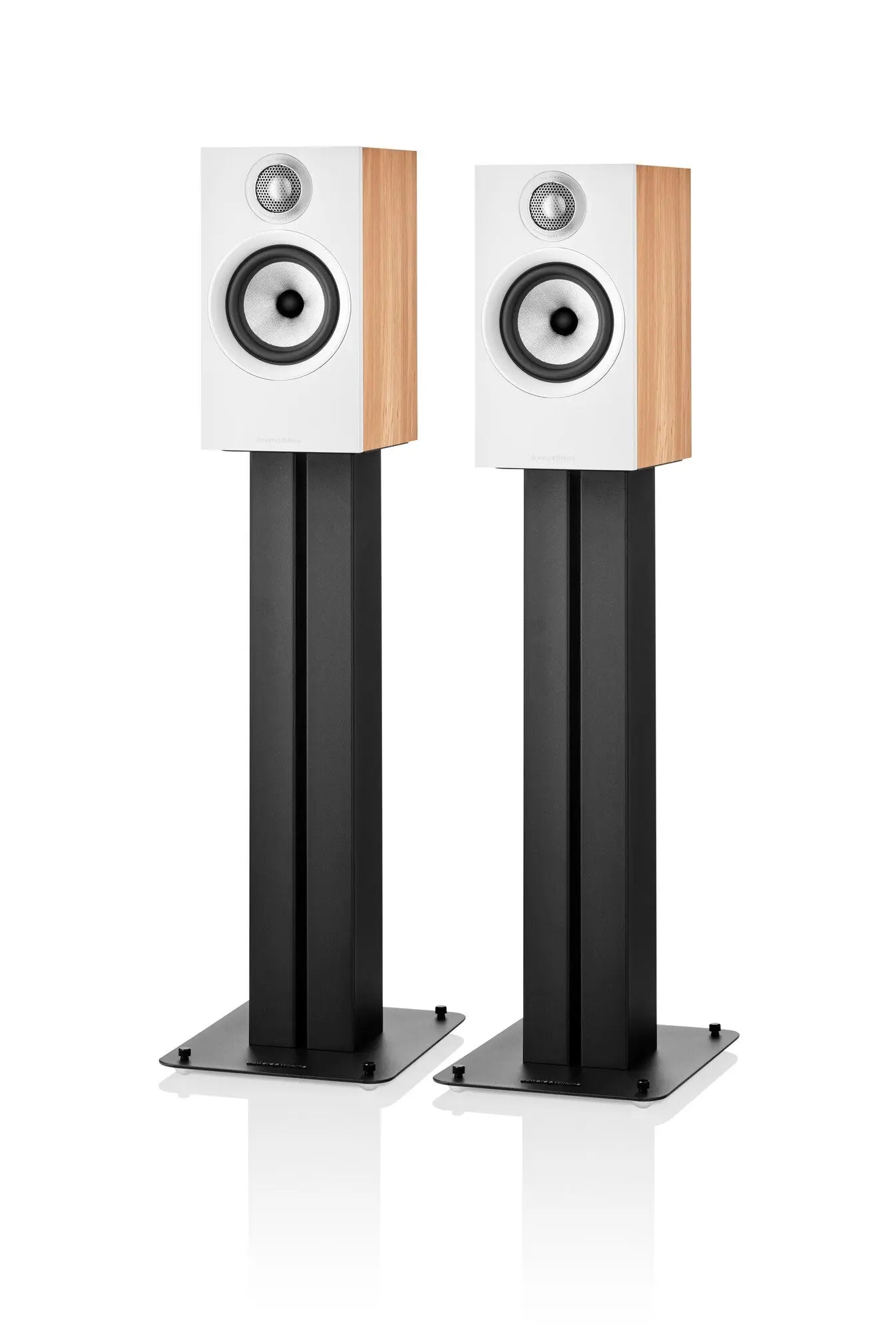 B&W 607S2 with stands