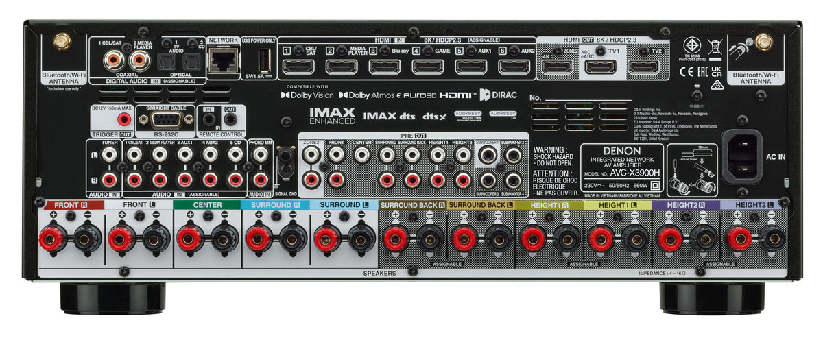 Усилвател за домашно кино Denon AVC-X3900H Denon