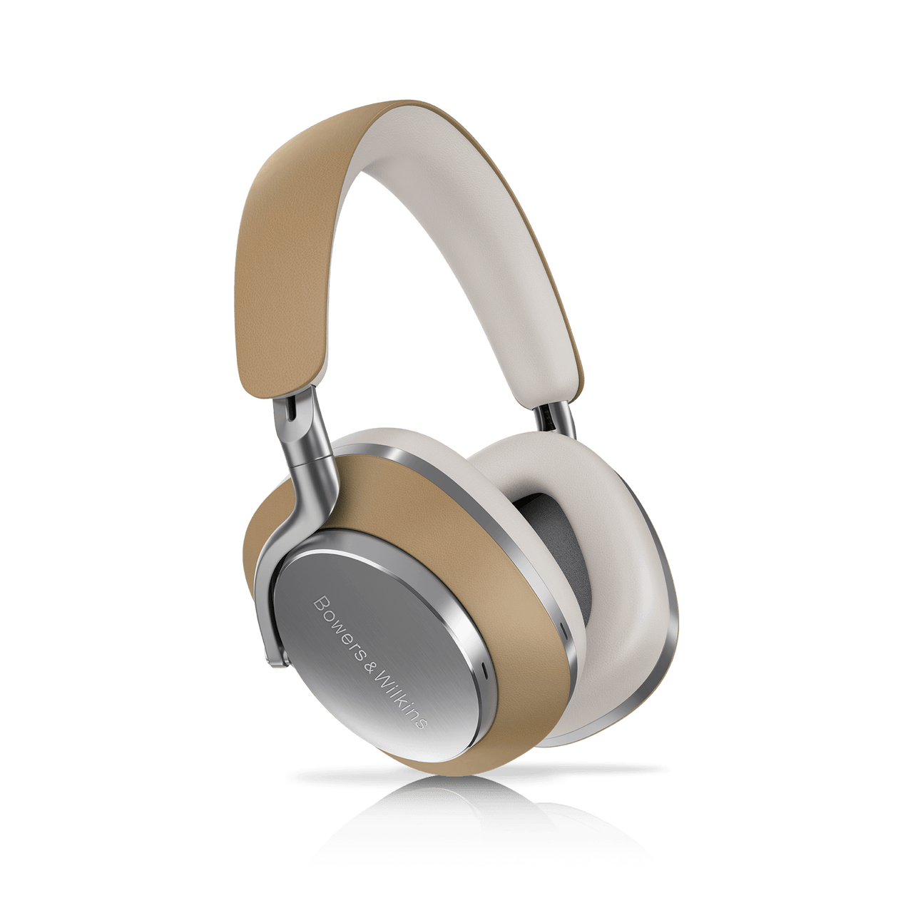 Безжични слушалки Over - ear B&amp;W Px8 в бежово