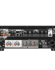 Ресивър за домашно кино с 2 канала Denon DRA - 900H отзад