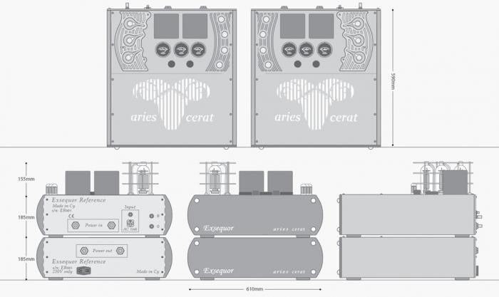 Ultra High End усилватели Aries Cerat Exsequor Mk II - Sofia Audio Center