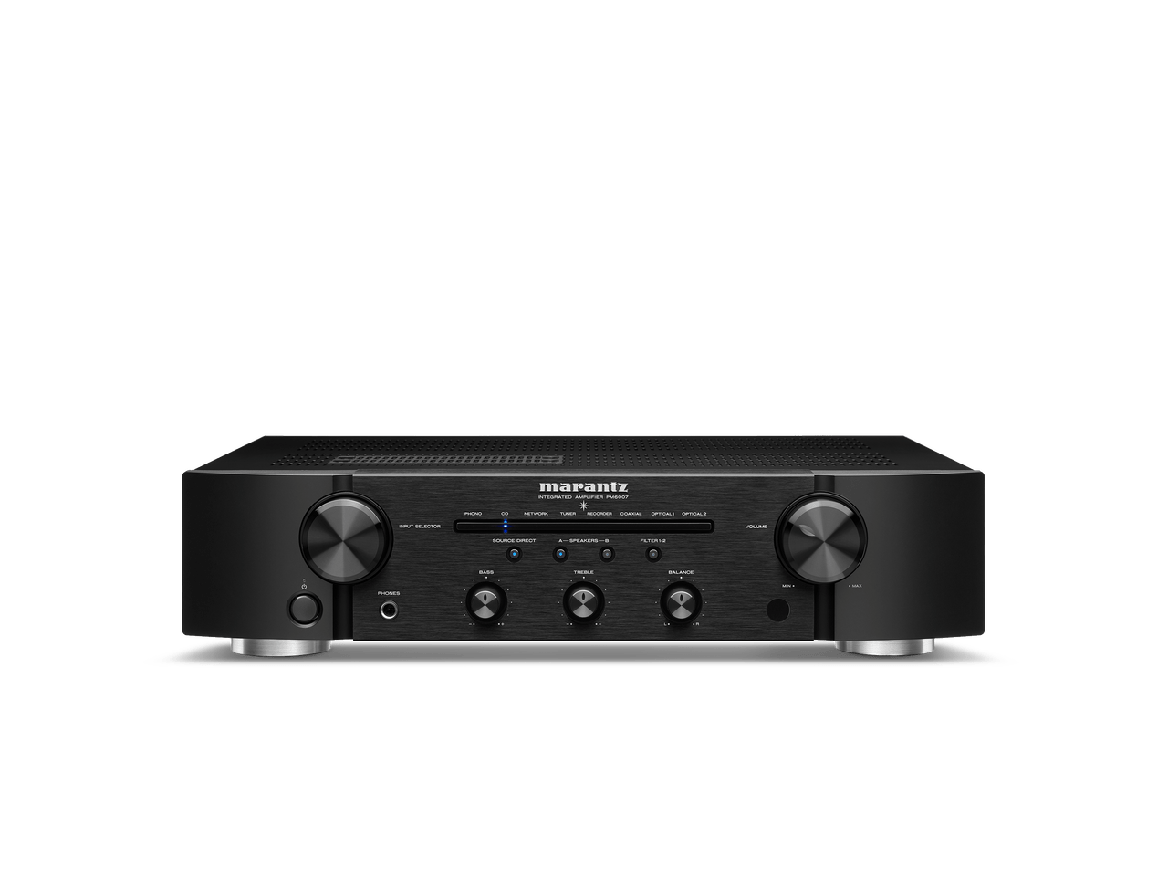 Усилвател Marantz PM6007 челно черен