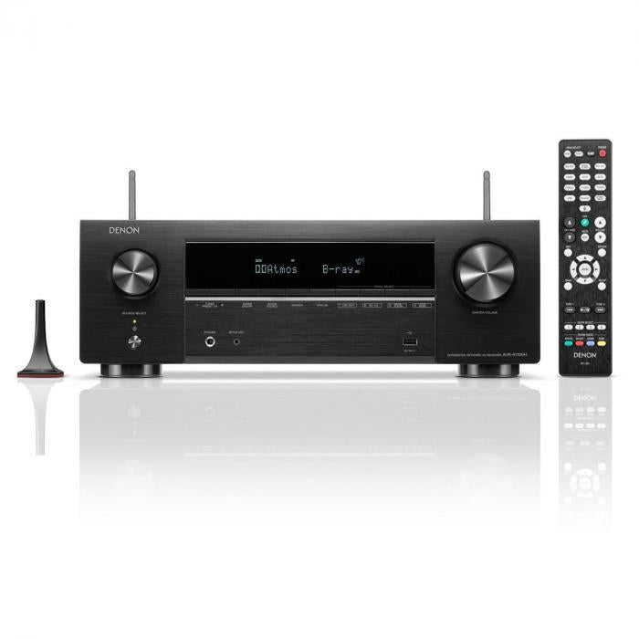 Усилвател за домашно кино с 7 канала Denon AVR - X1800H челно